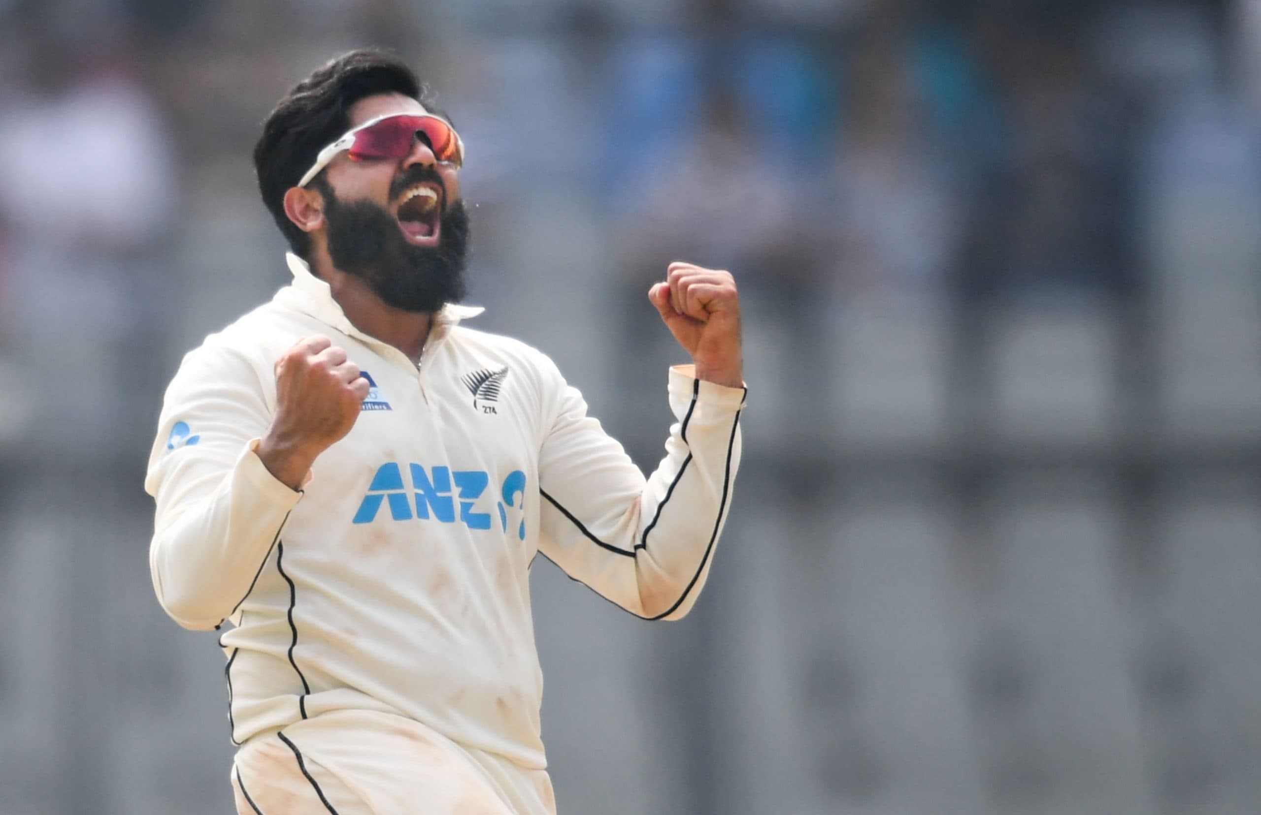 India vs New Zealand Test: न्यूजीलैंड के स्पिनर एजाज पटेल ने भारत के खिलाफ दर्ज किया बड़ा रिकॉर्ड