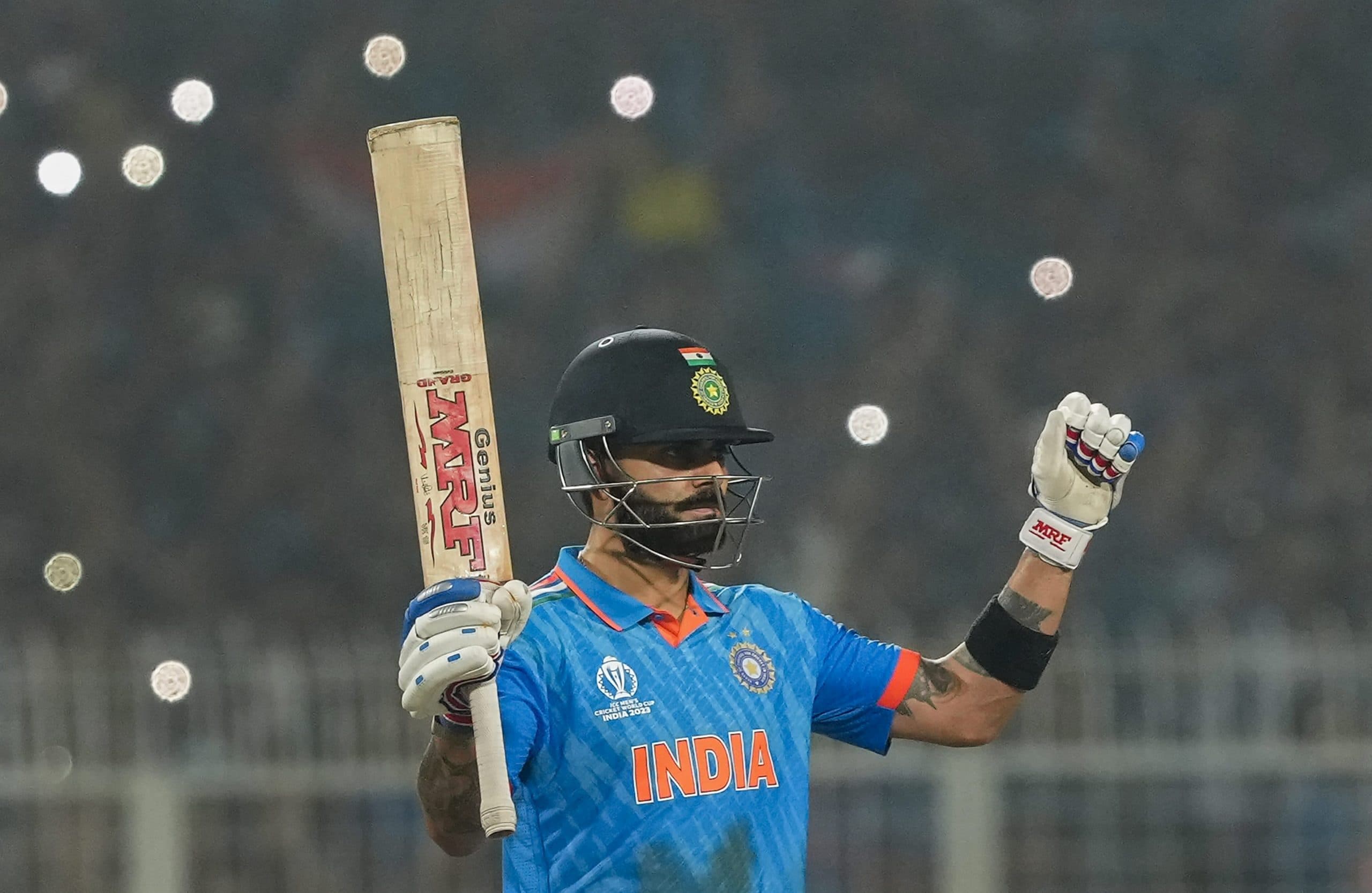 विराट कोहली ने तोड़ा सचिन तेंदुलकर का वर्ल्ड कप का रिकॉर्ड, बनाए सबसे अधिक रन