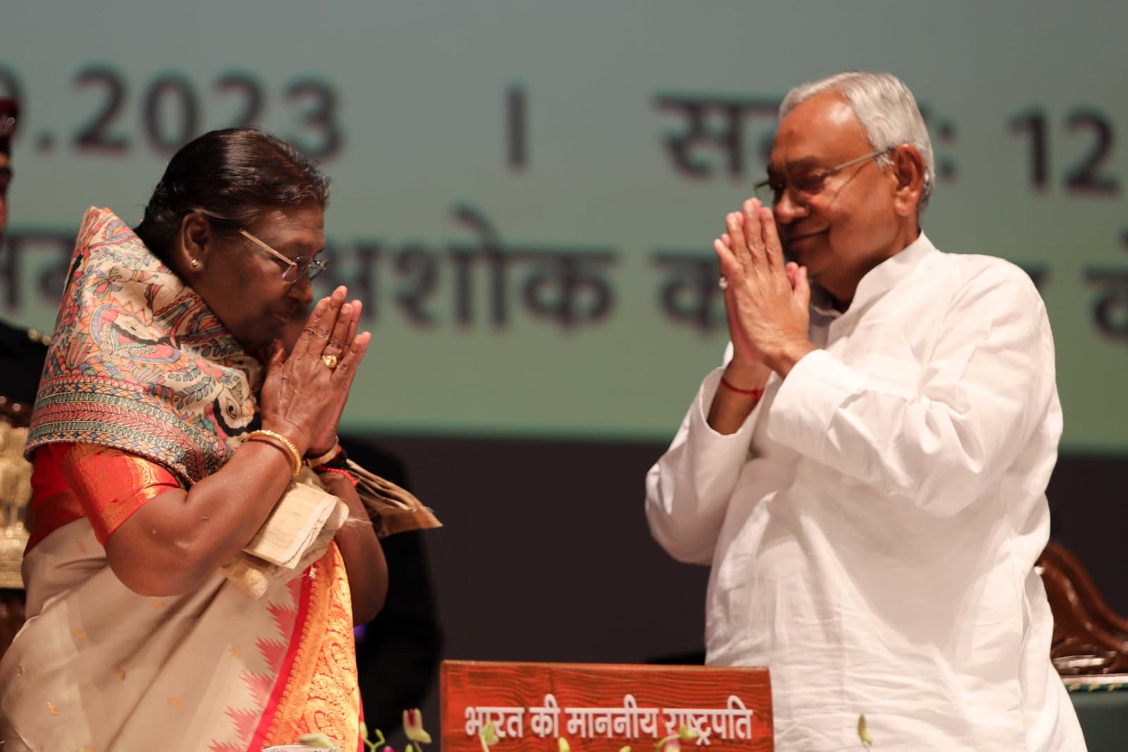 राष्ट्रपति द्रोपदी मुर्मू ने खुद को बताया बिहार की बेटी, बोलीं- हमारे पूर्वजों की भी रही है ये भूमि