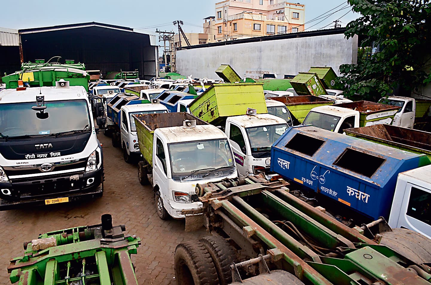 रांची नगर निगम ने पांच साल में खरीदे 11.50 करोड़ रुपये से अधिक के वाहन, ज्यादातर बन हो गए कबाड़