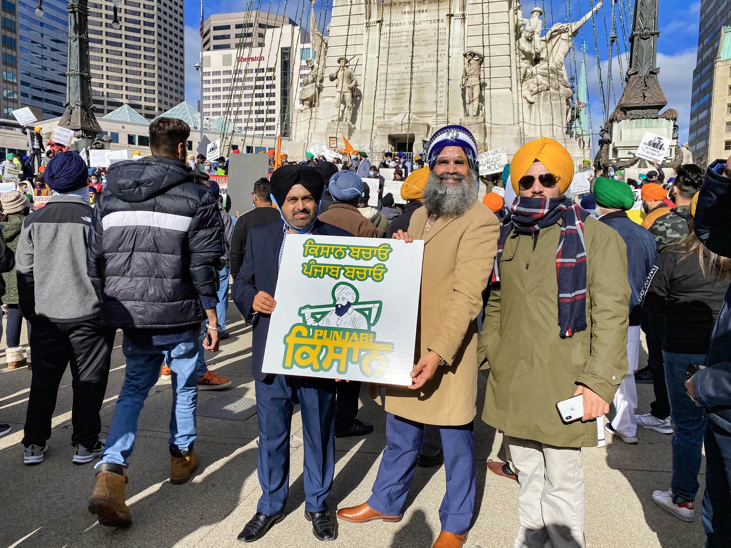 Farmers Protest: किसानों आंदोलन की आंधी पहुंची अमेरिका, सिख अमेरिकियों ने निकाली रैलियां