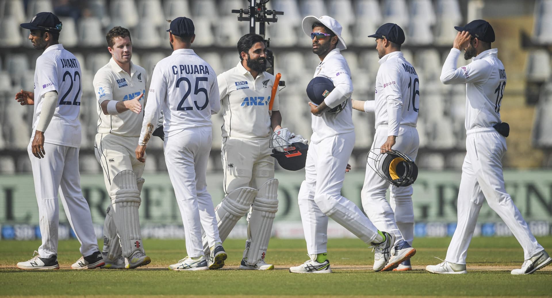 India vs New Zealand: मुंबई के वानखेड़े स्टेडियम में भारत ने दर्ज की सबसे बड़ी जीत, जानें पूरा रिकॉर्ड India vs New Zealand: मुंबई के वानखेड़े स्टेडियम में भारत ने दर्ज की सबसे बड़ी जीत, जानें पूरा रिकॉर्ड
