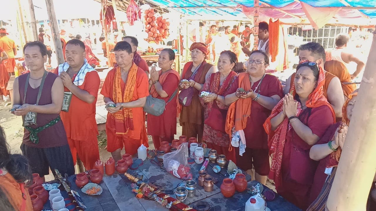 श्रावणी मेला 2022: गंगटोक से भी कांवरियों का जत्था पहुंचा सुल्तानगंज, बाबाधाम के लिए हुए रवाना