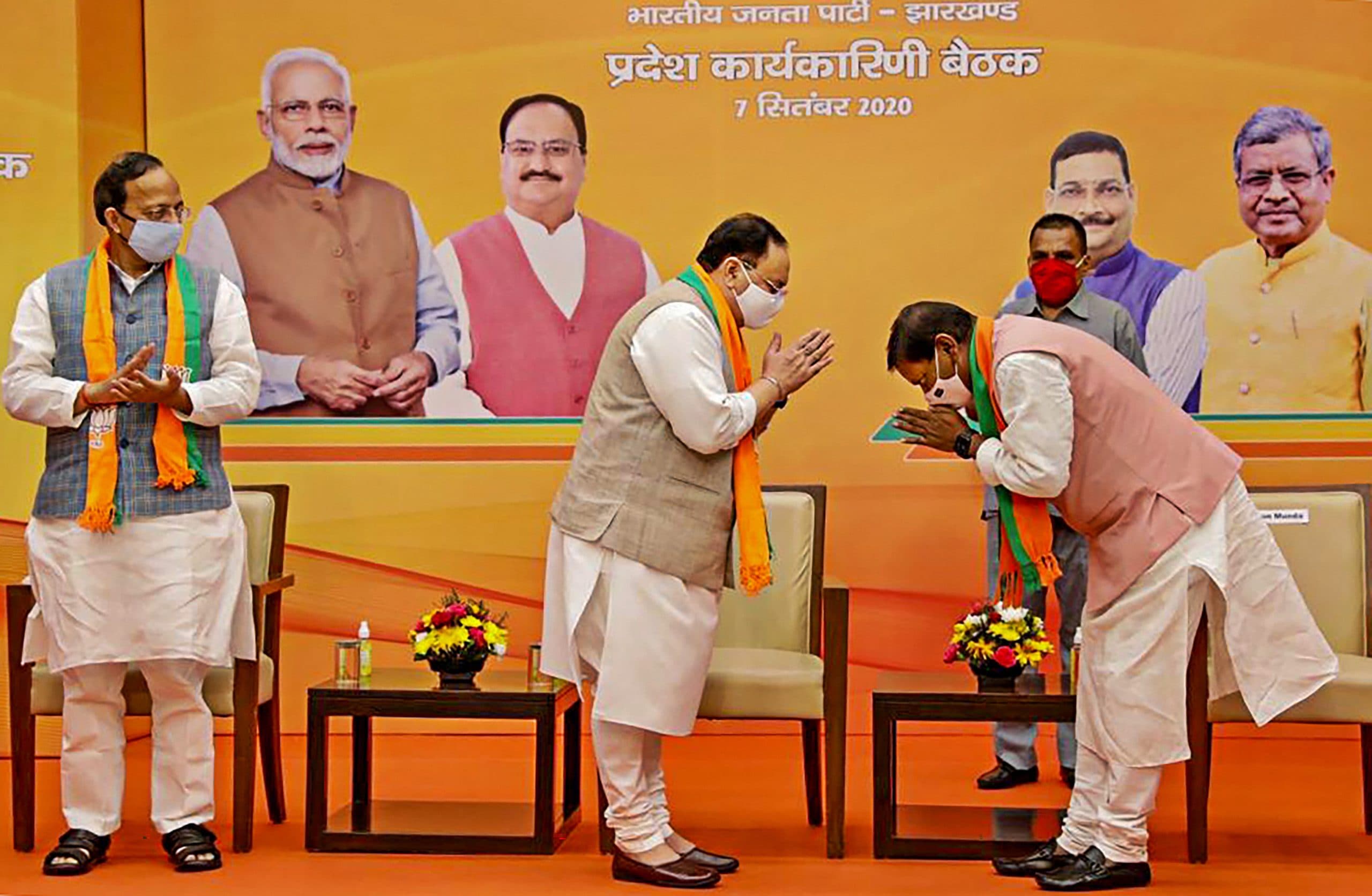 झारखंड भाजपा की कार्यकारिणी में बोले जेपी नड्डा : मोदी सरकार ने कोरोना से किया मुकाबला, पूरी दुनिया ने की सराहना