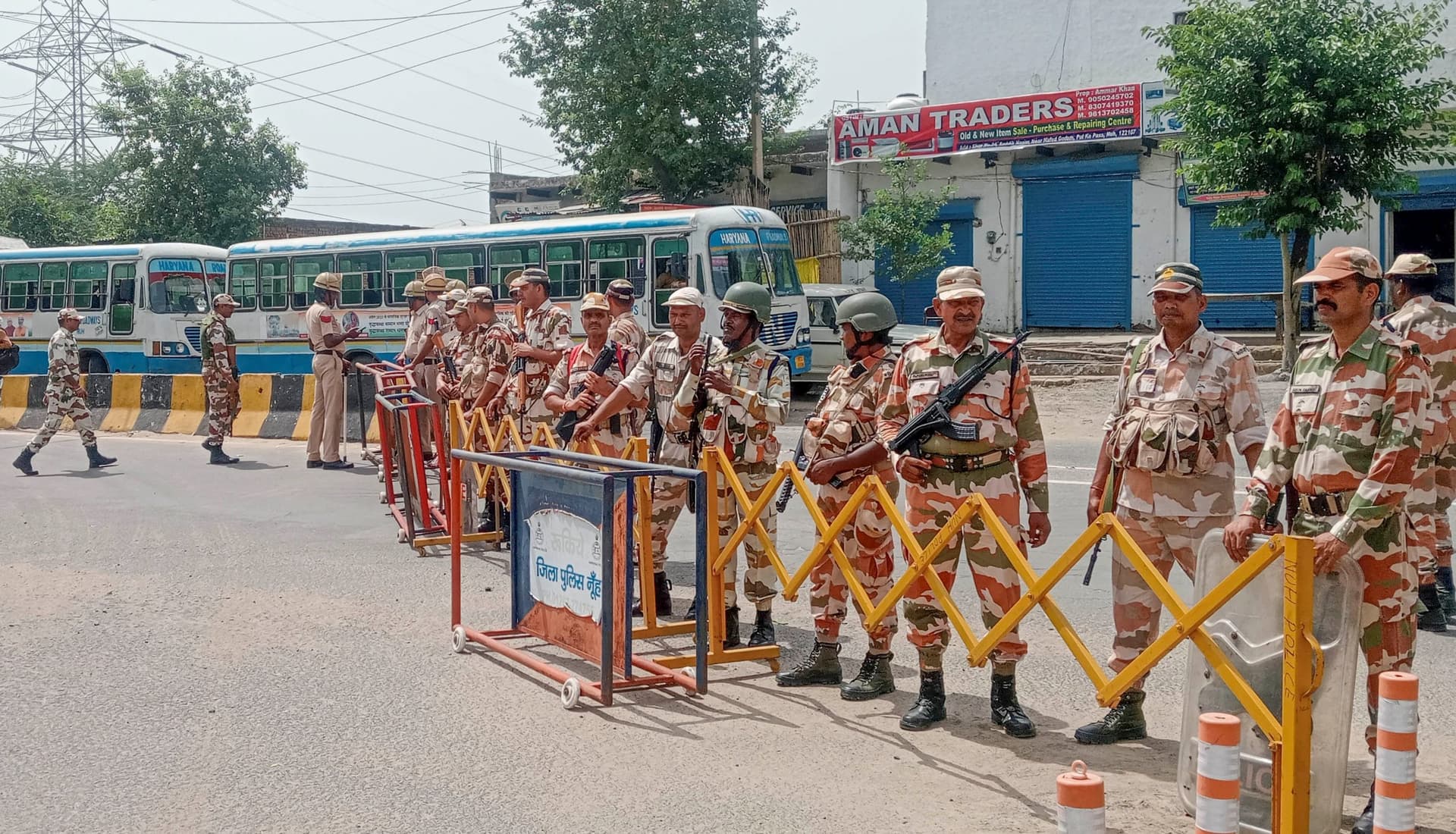 हरियाणा : ‘शोभा यात्रा’ के आह्वान के बाद नूंह में अलर्ट जारी! कई इलाकों में बढ़ाई गई सुरक्षा