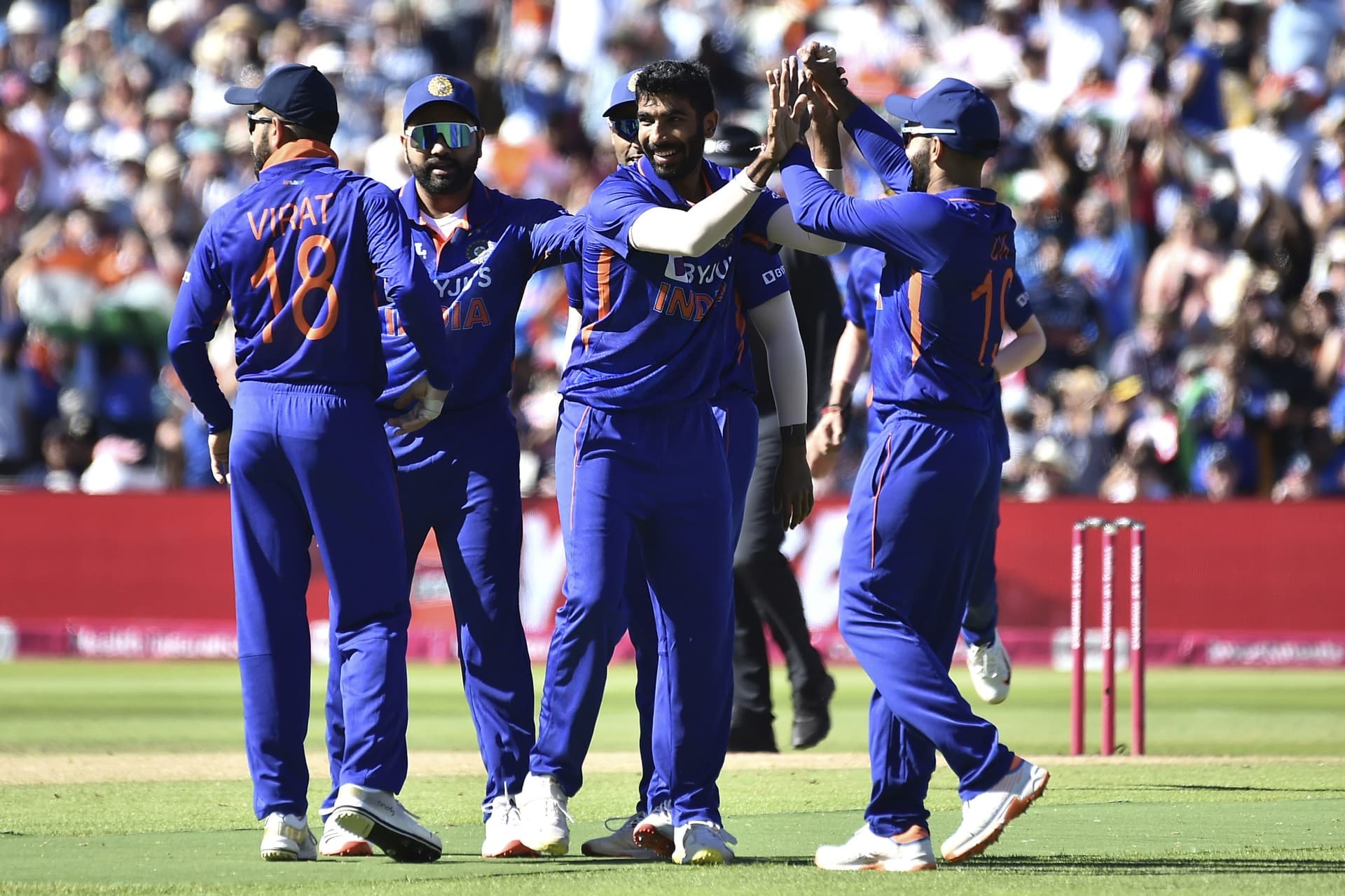 ENG vs IND T20: इंग्लैंड पर बड़ी जीत के साथ T20 सीरीज पर भारत ने किया कब्जा, रवींद्र जडेजा ने जड़े 46 रन
