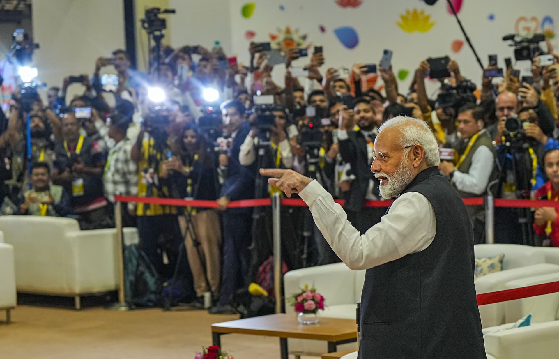 G20 Summit: मीडिया केंद्र में दिखा एक पृथ्वी, एक परिवार का भाव