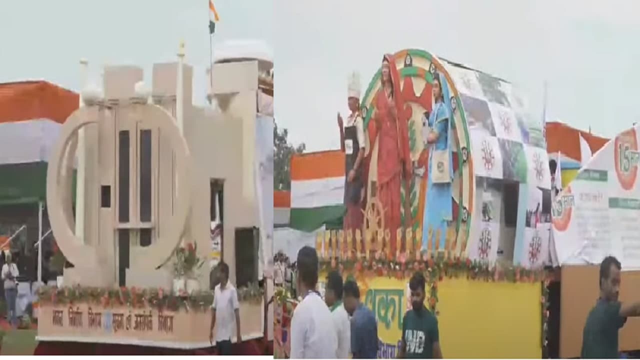 पटना के गांधी मैदान में स्वतंत्रता दिवस पर झांकियों का प्रदर्शन, कृषि विभाग को मिला पहला पुरस्कार