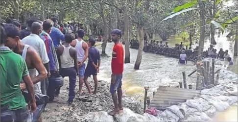 एक, दो नहीं, बिरने में तीसरी बार टूटा बागमती का पूर्वी तटबंध, देखें तस्वीरें