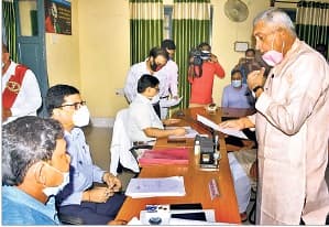 Bihar MLC Election : तिरहुत स्नातक सीट से चार शिक्षक निर्वाचन क्षेत्र से दो प्रत्याशियों ने भरा पर्चा