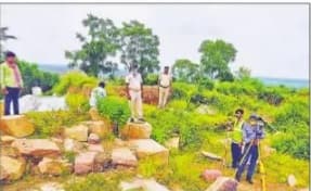 लाली पहाड़ी स्थित बौद्ध महाविहार को संरक्षित करने का काम शुरु, सर्वे टीम पहुंची