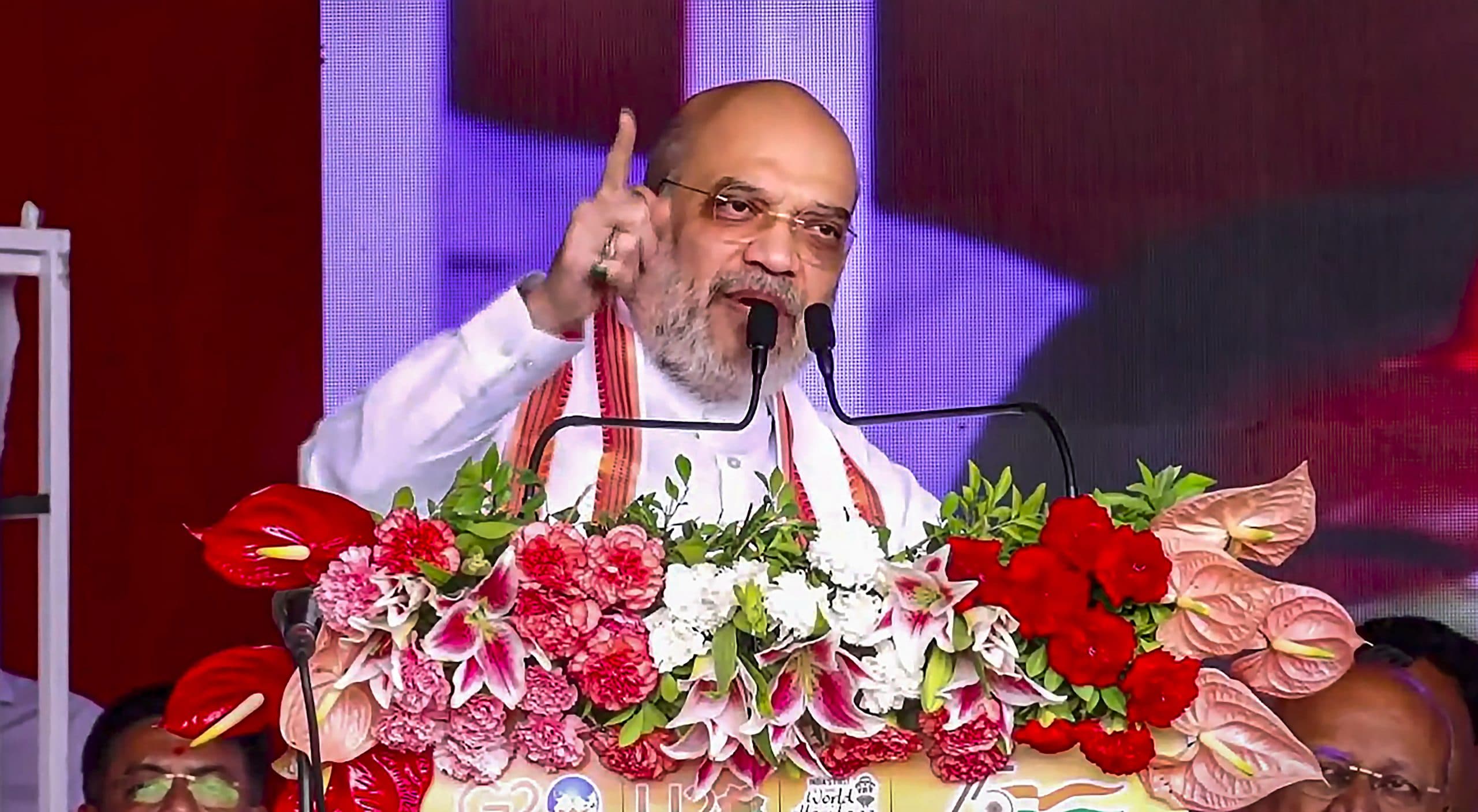 Amit Shah Bihar Rally : अमित शाह ने कहा- लालू एक्टिव, नीतीश इनएक्टिव हैं, इनकी जोड़ी तेल और पानी जैसी