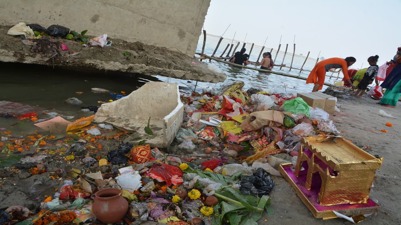 Chhath Puja 2023: बिहार में व्यवस्थित हो रहे छठ घाट, ड्रोन से होगी निगरानी, देखिए तस्वीरें