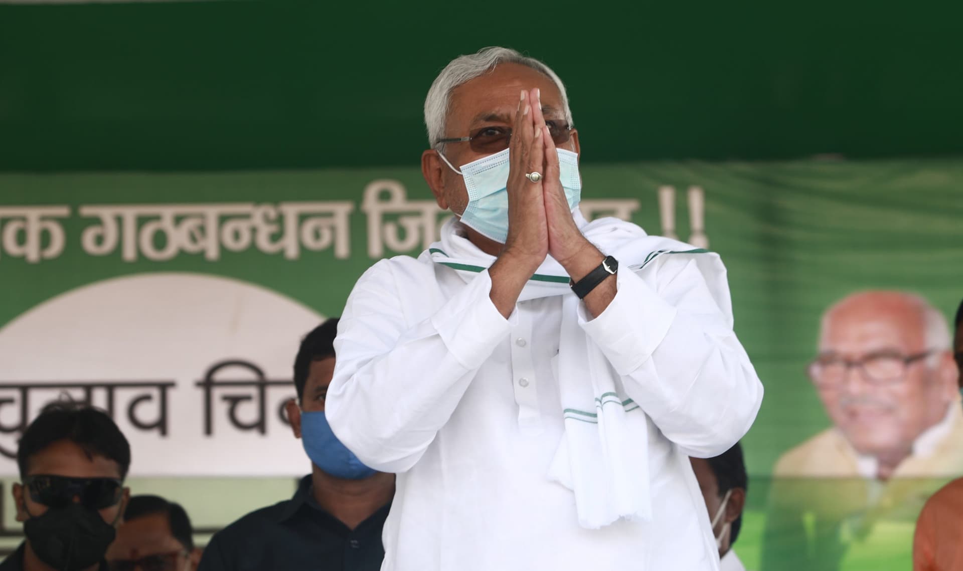 ‍Bihar Election 2020: जीतनराम मांझी के लिए CM नीतीश की इमामगंज में सभा, कहा- उनको ‘काम’ नहीं सिर्फ ‘हंगामा’ से मतलब