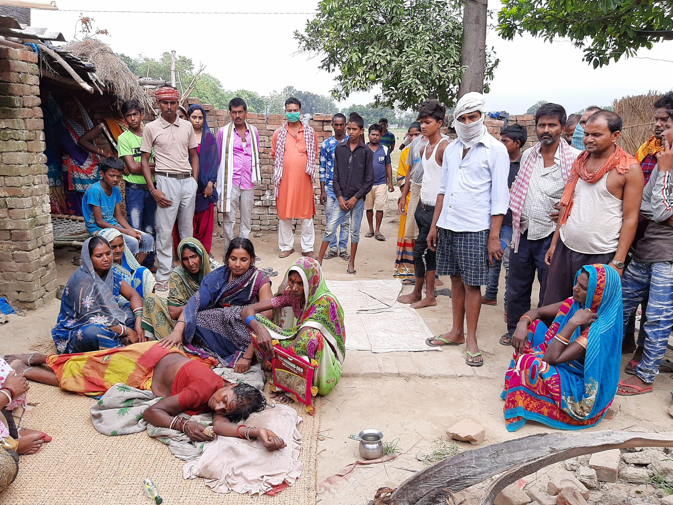 सीवान : भूमि विवाद में वृद्ध की लाठी से पीटकर हत्या