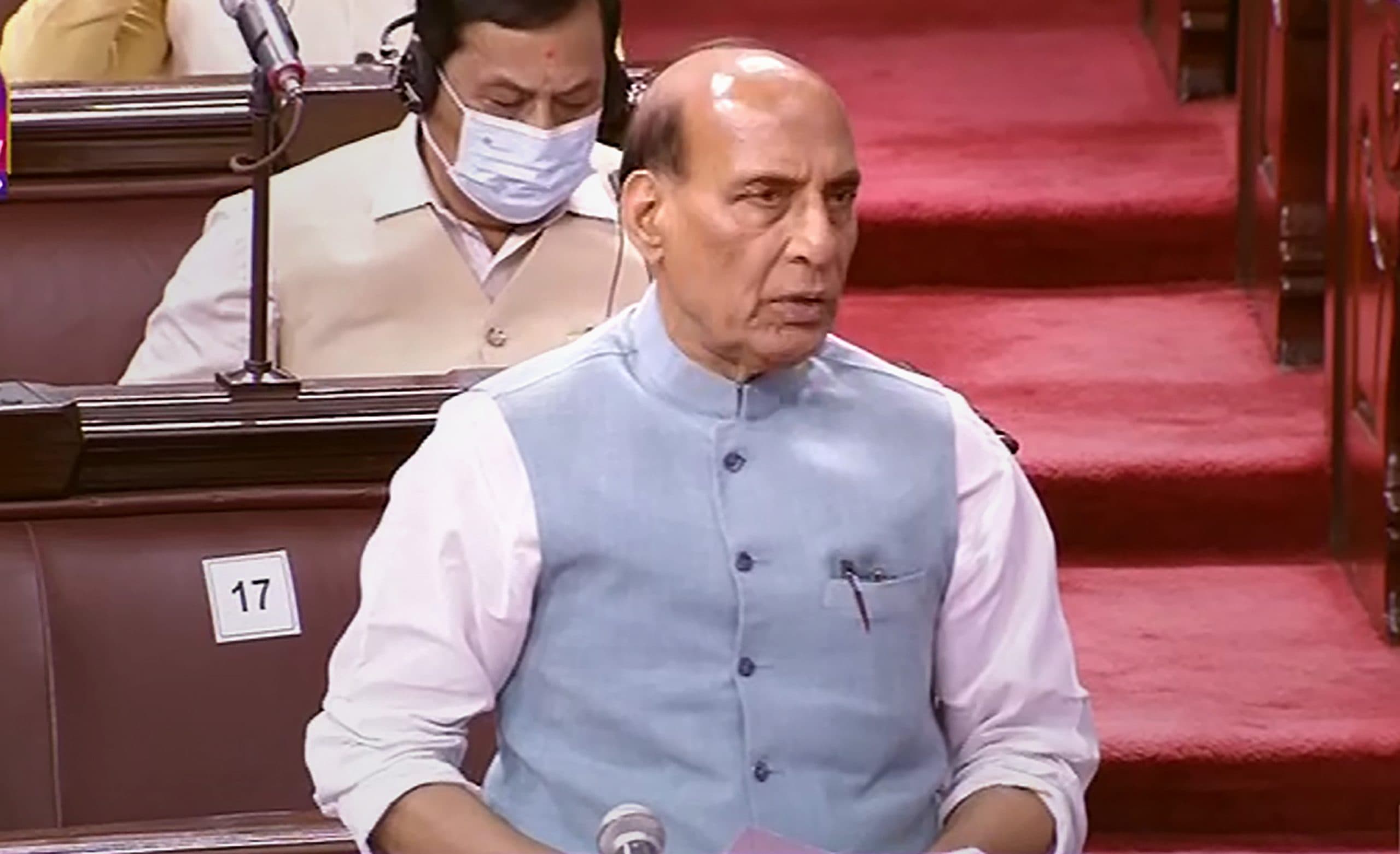 'पाकिस्‍तान में गलती से गिरा मिसाइल', सदन में रक्षा मंत्री राजनाथ सिंह ने कही ये बात