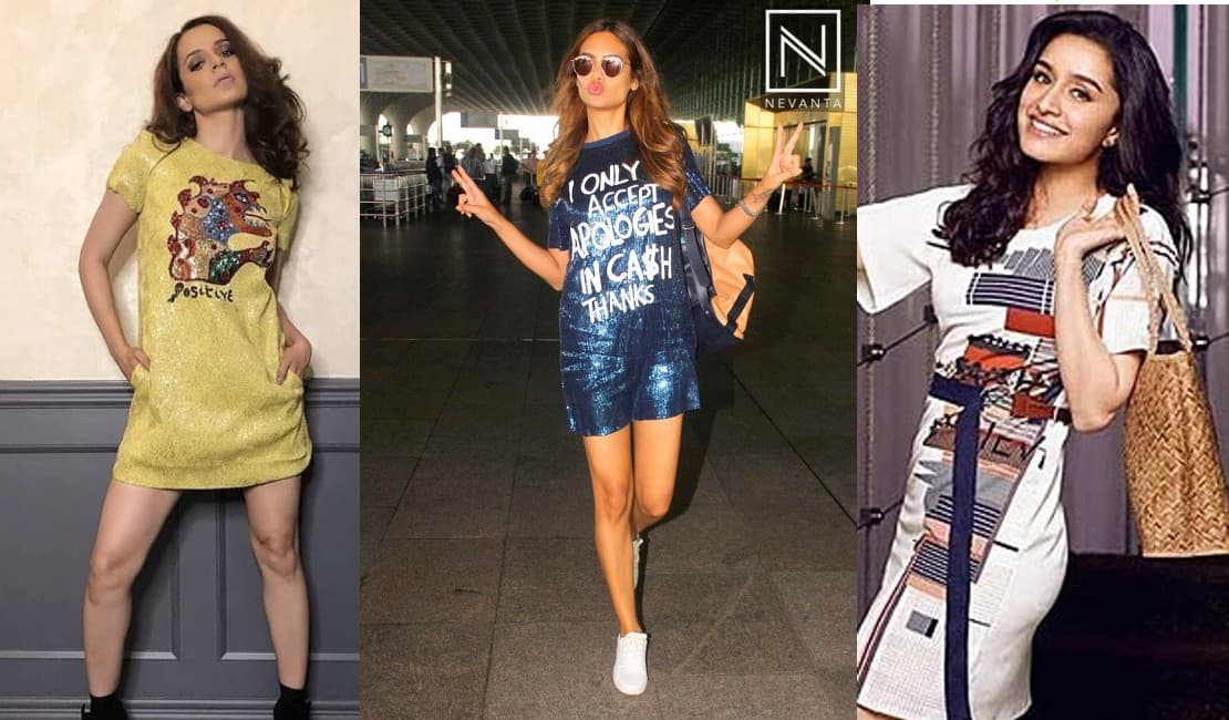 सुपर स्टाइलिश लुक के लिए टीशर्ट ड्रेसेज हैं परफेक्ट, ये बॉलीवुड एक्ट्रेसेज कर चुकी हैं ट्राई