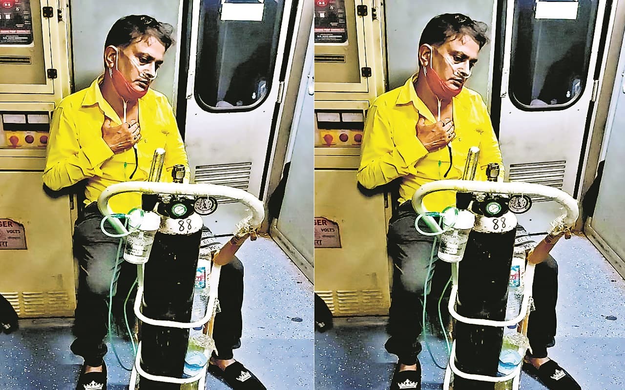 Indian Railway: ट्रेन में ऑक्सीजन सिलेंडर खत्म होने पर अटक गयी सांसें, एक ट्वीट पर रेलवे ने ऐसी की मदद