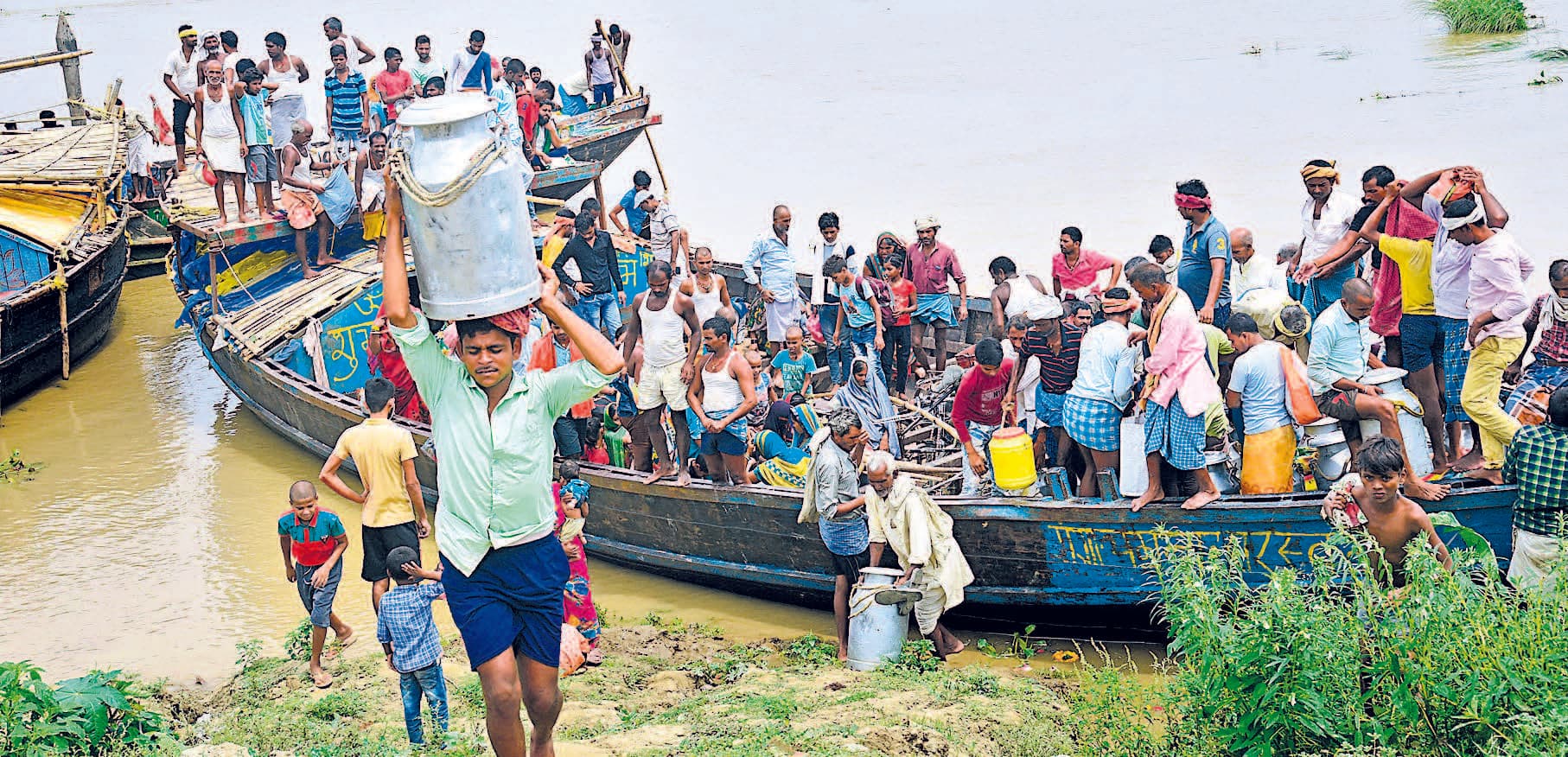 बिहार में बाढ़ से 26.94 लाख लोग पीड़ित, पटना में 47 पंचायतें बाढ़ग्रस्त