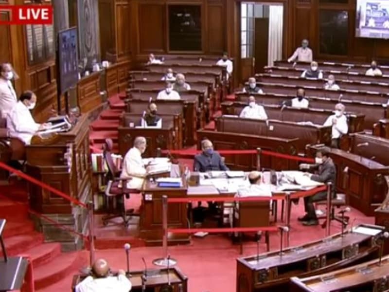 राज्यसभा की कार्यवाही अनिश्चितकाल के लिए स्थगित, तीन प्रमुख श्रम सुधार विधेयक समेत 25 विधेयकों को मिली मंजूरी