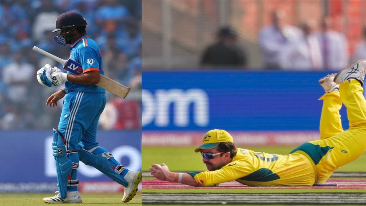 Video: ट्रैविस हेड ने पकड़ा रोहित का शानदार कैच और भारत का बड़ा टारगेट सेट करने का सपना हुआ चकनाचूर!