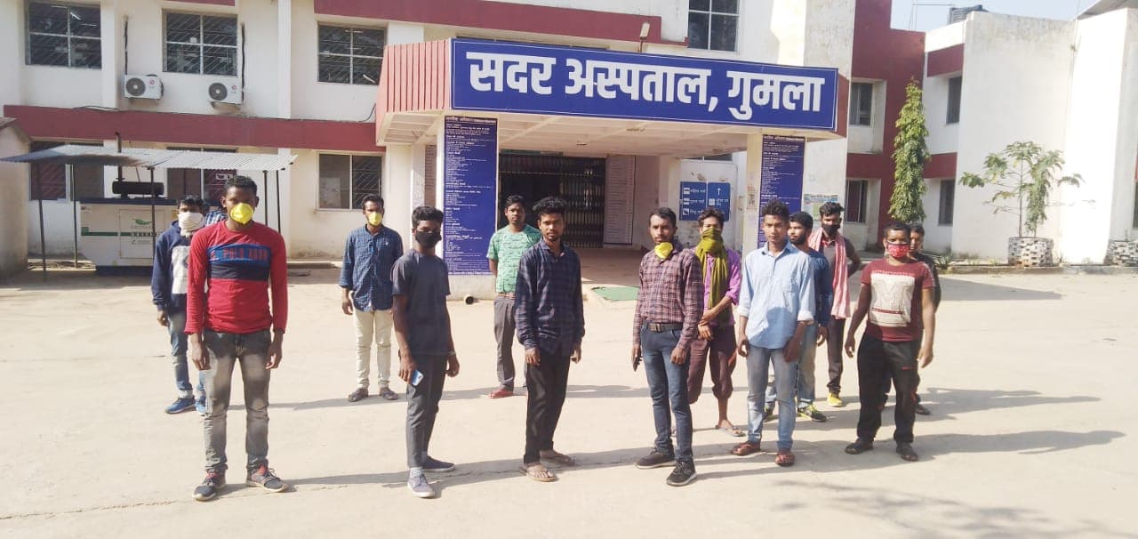 गुमला में कोरोना के चार संदिग्ध