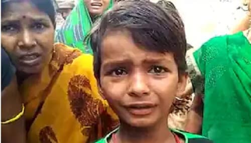 पटना में छह साल के बेटे के सामने मां की ईंट पत्थरों से कूच कर हत्या, पति समेत सभी आरोपित फरार