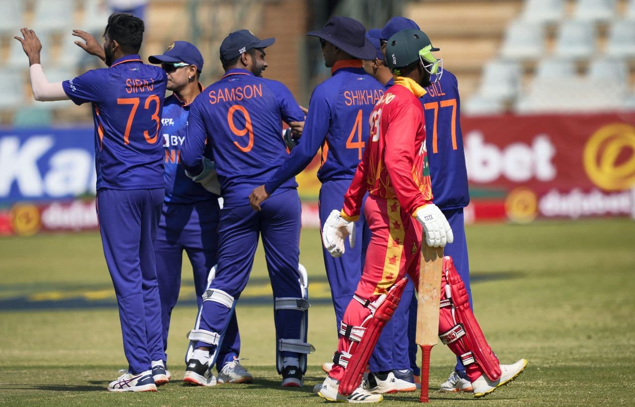 IND vs ZIM: भारत ने जिम्बाब्वे को 5 विकेट से हराया, दूसरा वनडे जीत सीरीज पर किया कब्जा