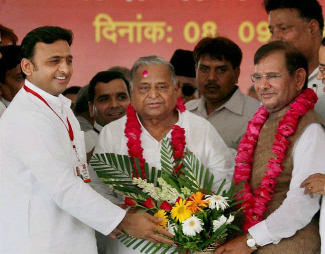 मुलायम का अध्‍यक्ष पद के लिए निर्वाचन महज ड्रामेबाजी : भाजपा