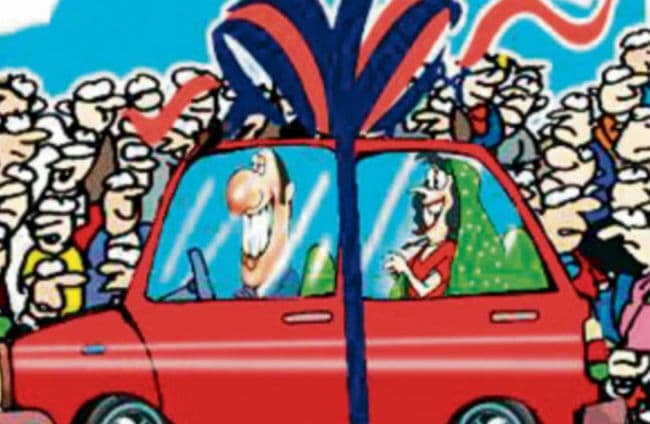 जाम में फंसी दुल्हन, रेडियो पर हुई शादी