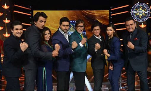 ''केबीसी'' में जमकर थिरके ''इंडियावाले'', कहा ''हैप्‍पी न्‍यू ईयर''