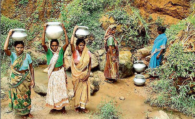 तंगहाल जिंदगी जी रहे ग्रामीण