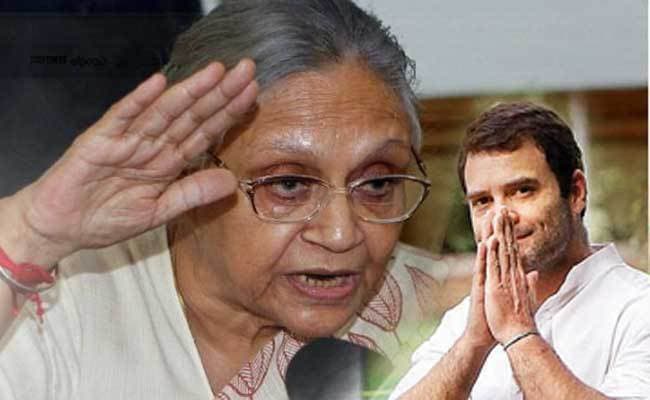 दिल्‍ली की कमान राहुल के हाथ, बिना ''शीला'' के बनायी टीम