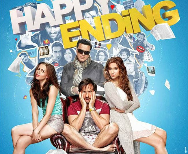 ''हैप्पी एंडिंग'' का पोस्टर रिलीज- गोविंदा पीछे तो सैफ है कंफ्यूज...