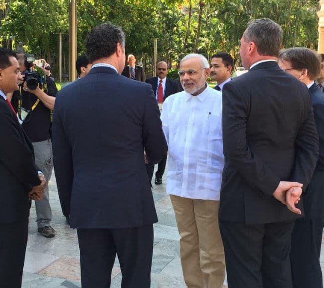 ऑस्ट्रेलिया के क्वींसलैंड विश्वविद्यालय में भी कायम रहा प्रधानमंत्री का जलवा