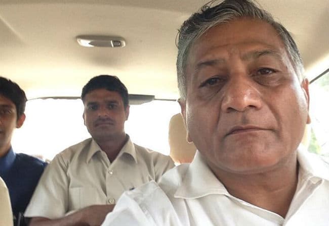 संघर्षविराम उल्लंघन जब तक नहीं रुकता, पाकिस्तान के साथ बातचीत नहीं : वी के सिंह