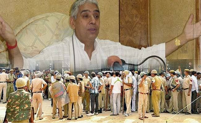 हरियाणा : रामपाल की संभावित गिरफ्तारी को लेकर समर्थकों और पुलिस के बीच तनाव