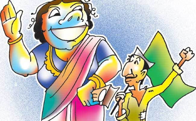 प्रत्याशियों से अमीर पत्नियां