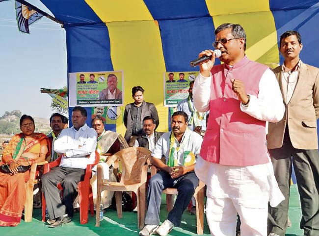 प्रदेश में ईमानदार नेताओं के लिए जगह नहीं : बाबूलाल