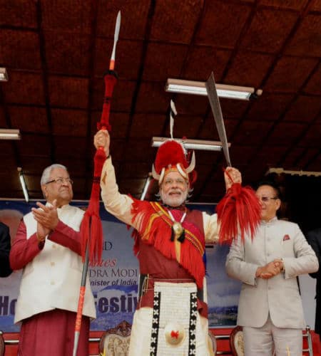 नरेंद्र मोदी ने स्थापना दिवस पर दी नागालैंड के लोगों को बधाई