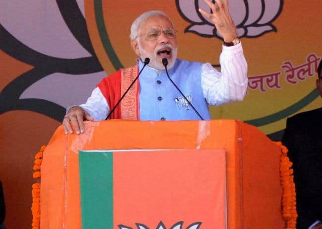 मोदी की कश्मीर रैली के लिए कड़ी सुरक्षा के इंतजाम, हेलीकॉप्‍टर भी तैनात