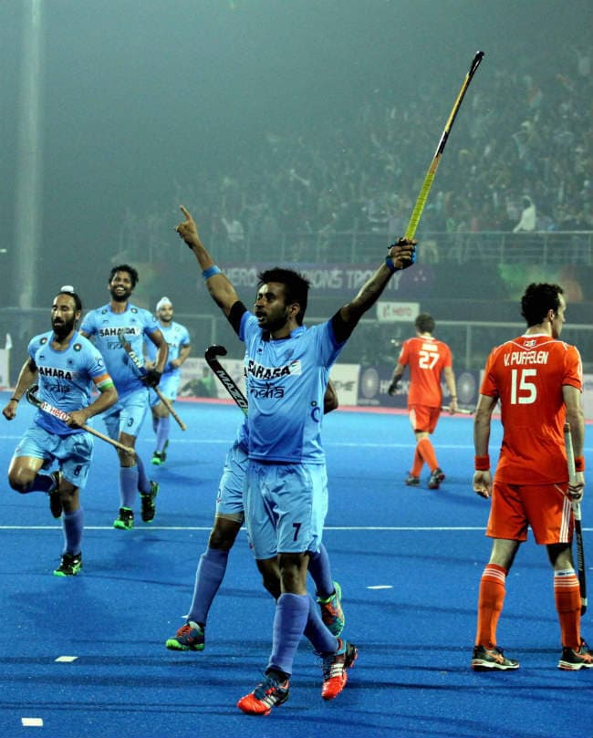 28 सालों बाद नीदरलैंड को हराकर भारतीय टीम ने चखा जीत का स्‍वाद