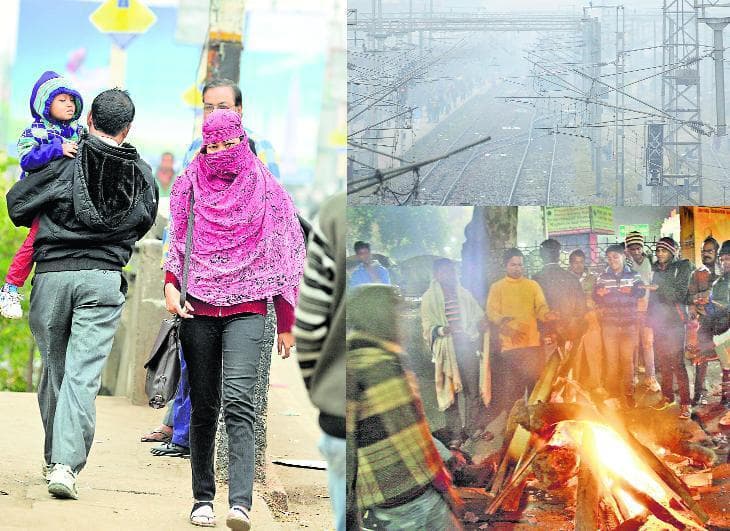 राजधानी में कनकनी बढ़ी