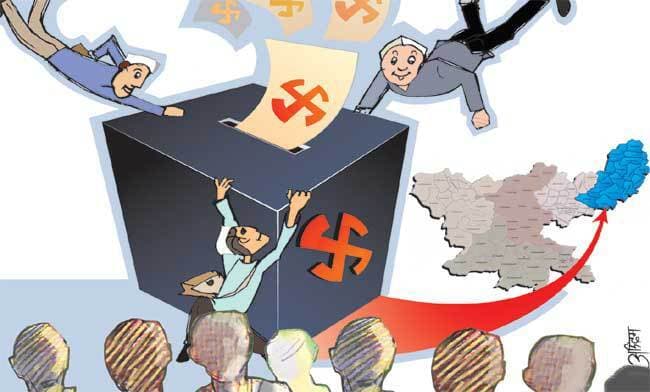 चुनाव का पांचवां चरण : संताल परगना में मचा है घमसान