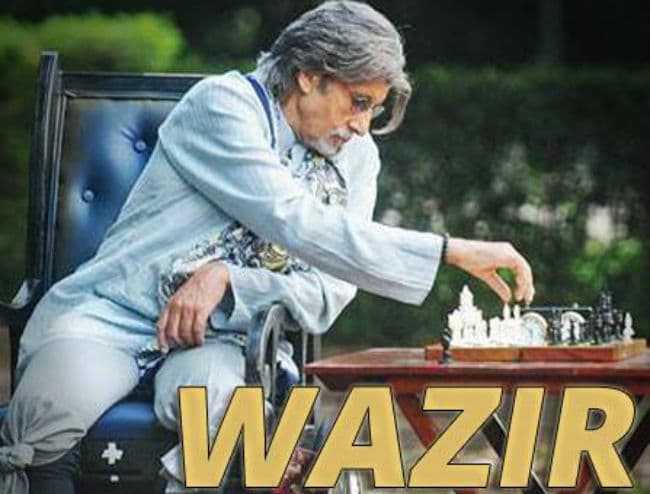 टीजर रिलीज: ''वजीर'' में चेस चैंपियन अमिताभ, तो अदिती हैं विलेन