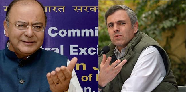 जेटली ने मिले अब्दुल्ला, जम्मू कश्मीर के भावी सरकार पर हुई चर्चा