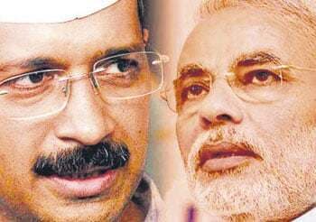 राजनीतिक गणित में मोदी-केजरीवाल