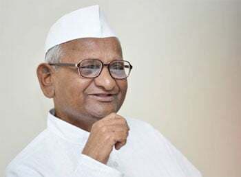 अन्ना ने की मोदी की तारीफ, केजरीवाल की आलोचना