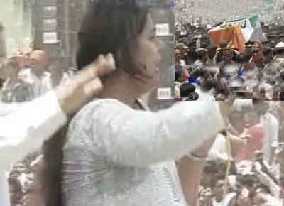 मुंडे को अश्रुपूर्ण विदाई, अंतिम संस्कार के दौरान हिंसक हुए समर्थक