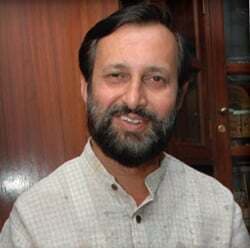 जावड़ेकर एमपी से रास के लिए होंगे नामित